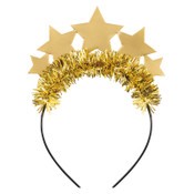 Gold Star Foil Headbands