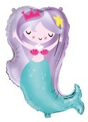 Foil Balloon 73.6cm Mermaid