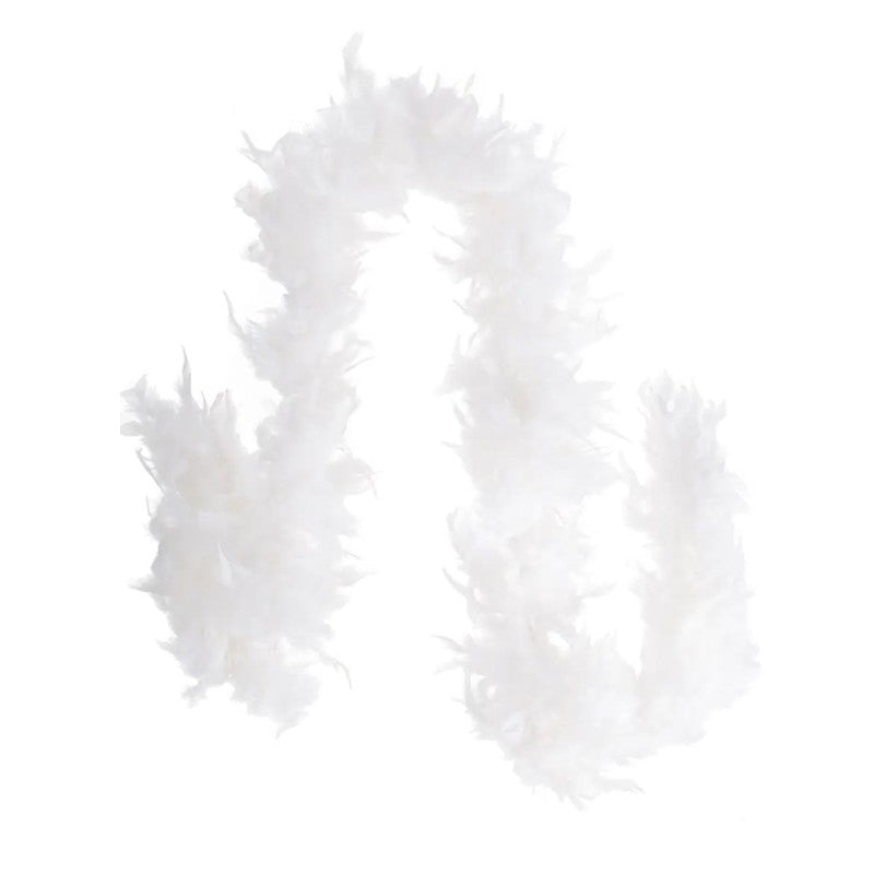 Feather Boa 30g White 1.5m