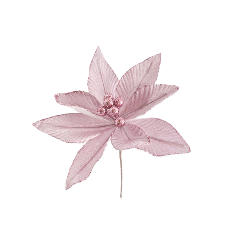Xmas Flower 25*24cm Pink