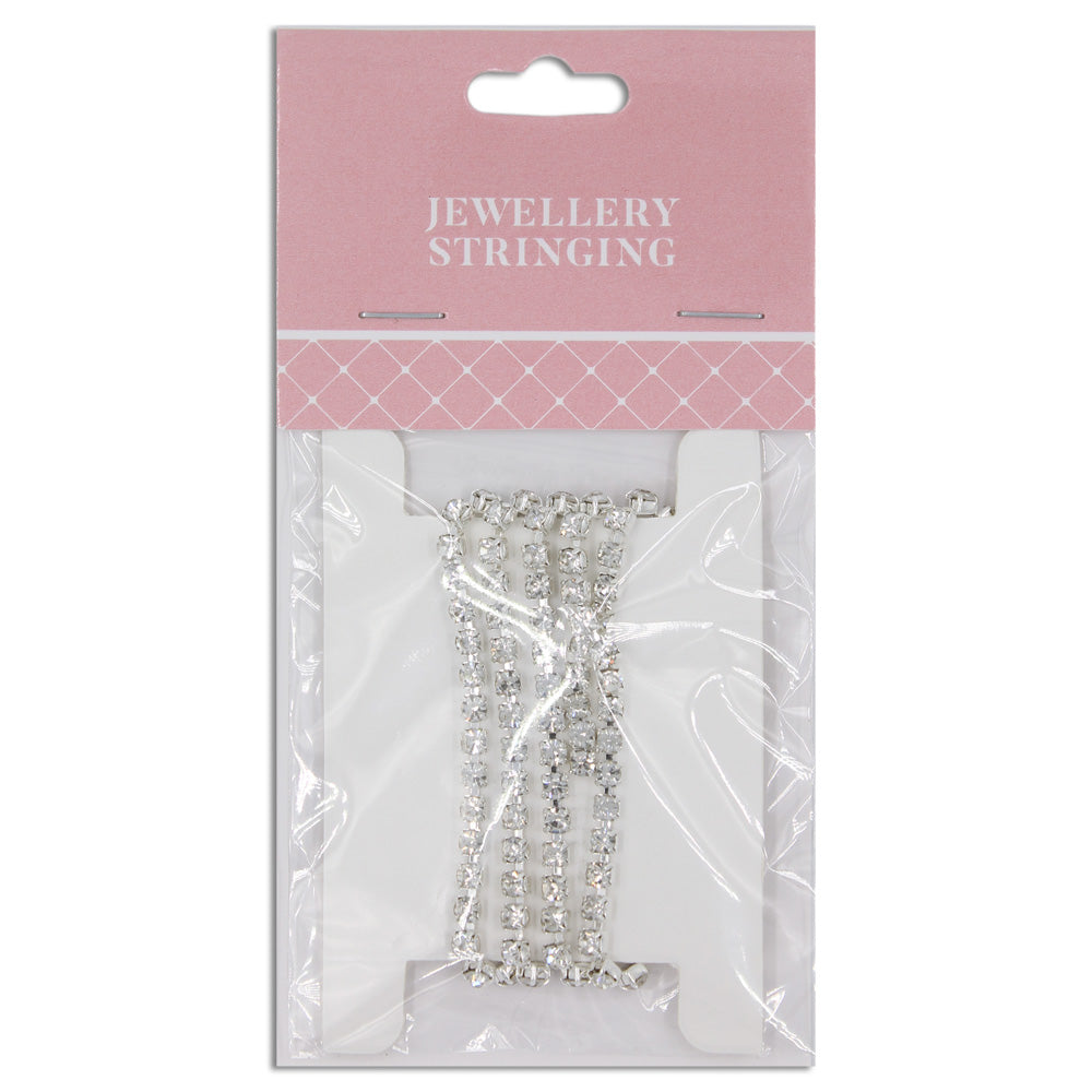 Chain Small Small Silver Clear