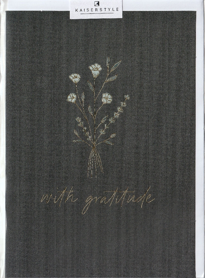 K Style Card - With Gratitude