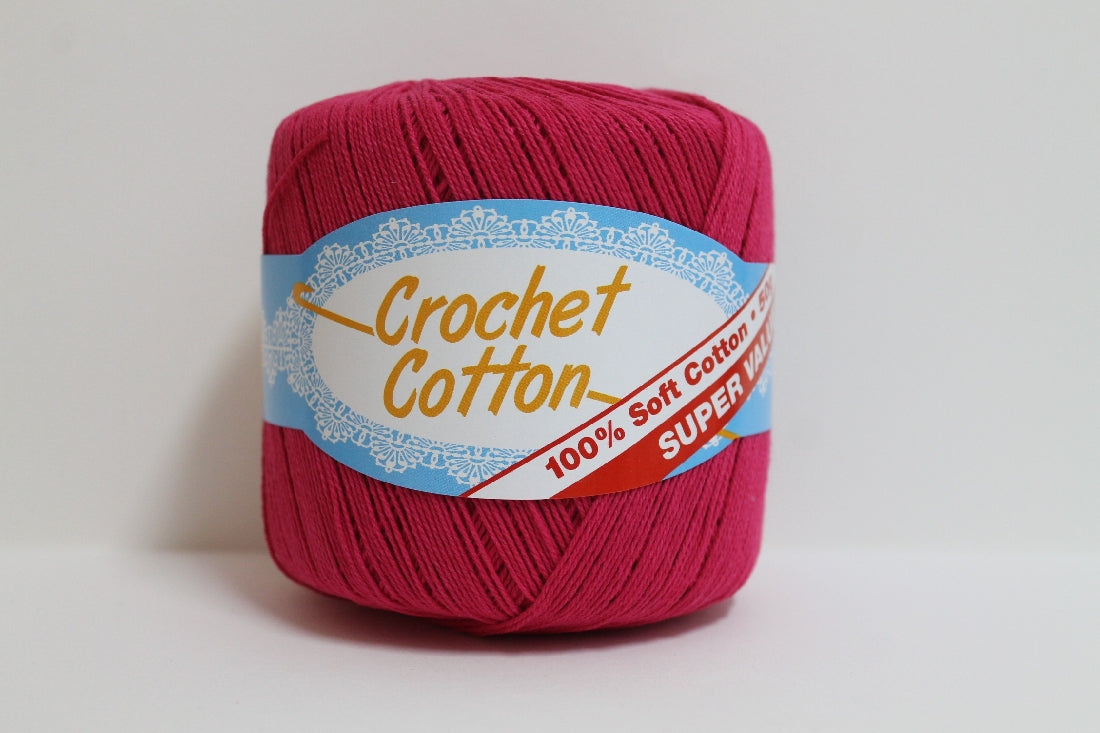 Crochet Cotton 4ply 50g Candy