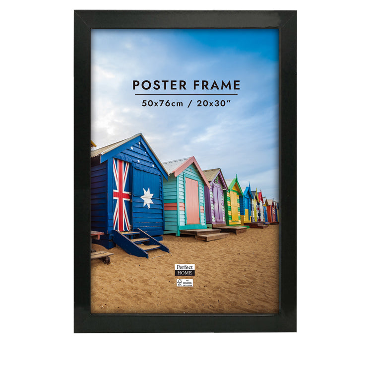 Brighton 20x30 Inch Poster Frame Black FSC Mix