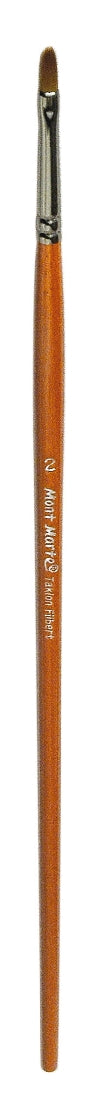 M.M. Artist Brush Taklon Filbert 10