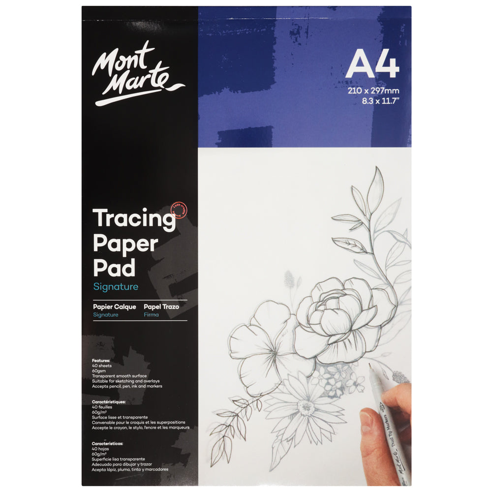 M.M. Tracing Paper Pad A3 60gsm 40 Sheets