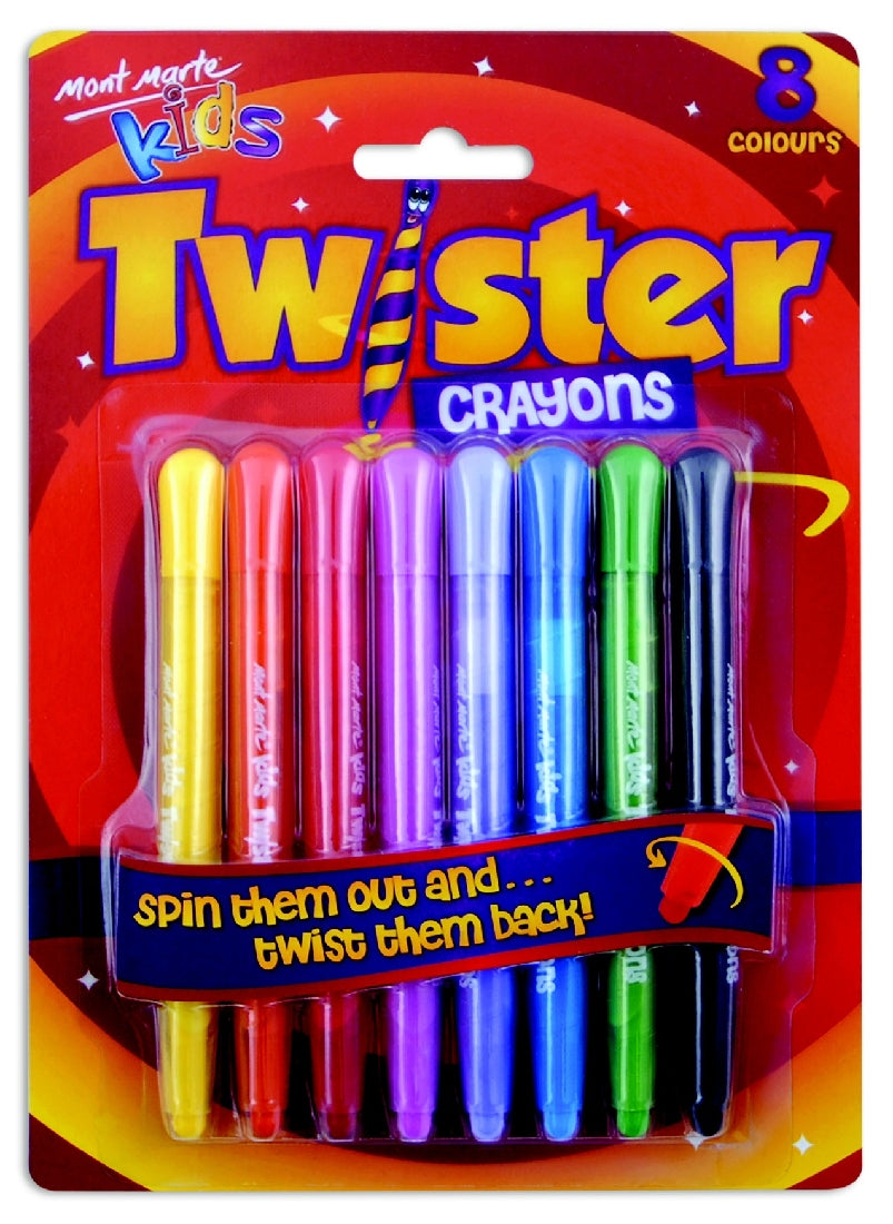 M.M. Twister Crayons 8pc