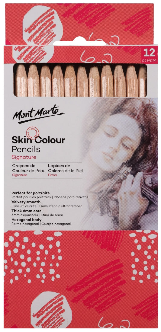 M.M. Skin Colour Pencils 12pc