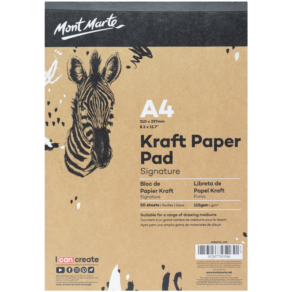 M.M. Kraft Paper Pad A3 50 Sheets
