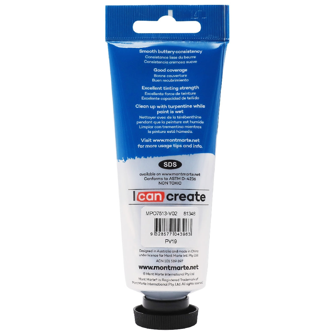 M.M. Oil Paint 75ml - Carmine