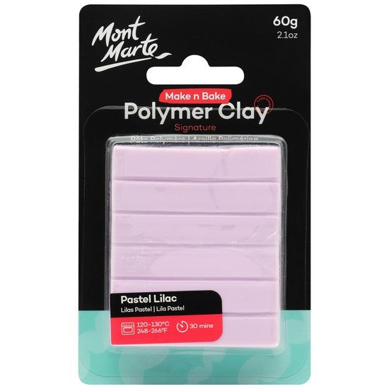 M.M. Polymer Clay 60g Pastel Lilac