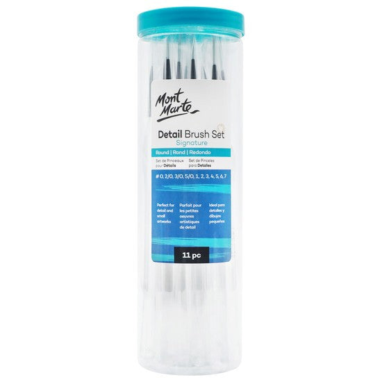 M.M. Detail Brush Assortment 11pc
