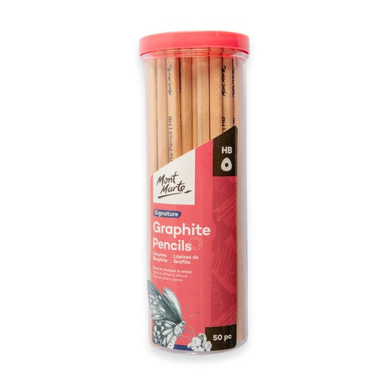 M.M. Graphite Pencils Hb 50pc