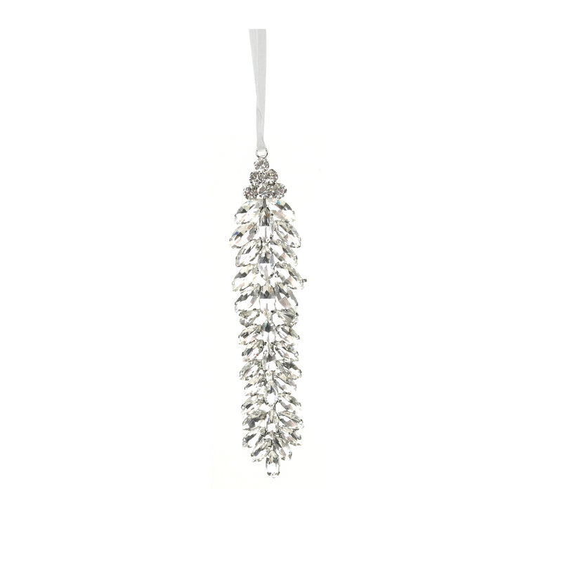 18cm Diamonte Hanging Tree Decoration