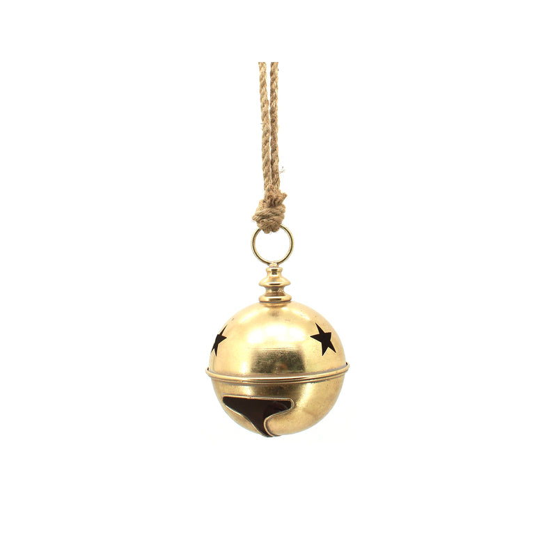 16.5X25cm Gold Metal Bell