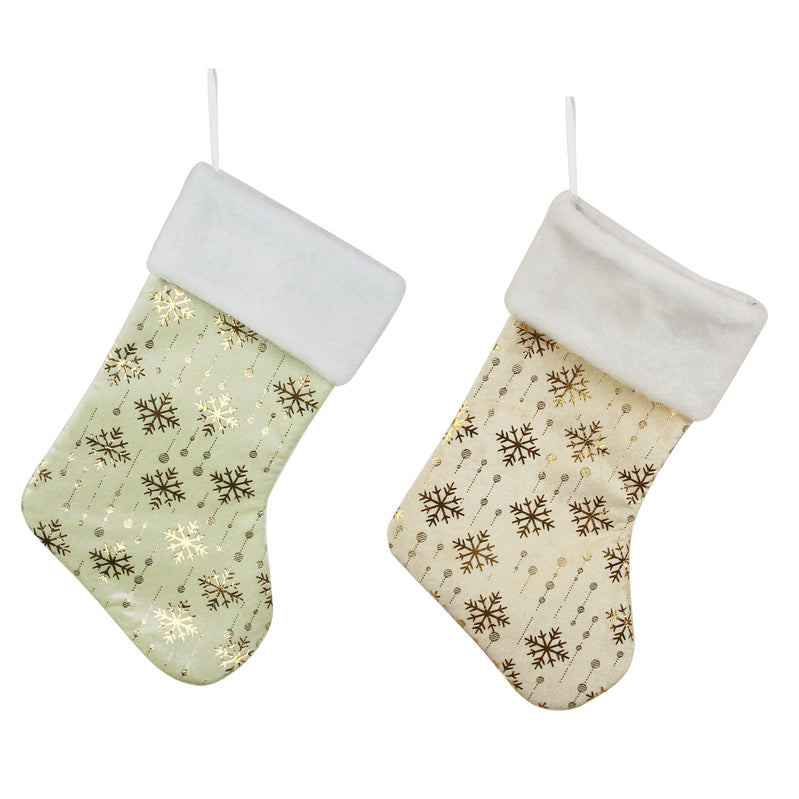2A Velvet Christmas Stocking