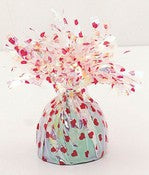 Balloon Weight Foil - Hearts