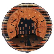 Foil Balloon 45cm Round Full Moon