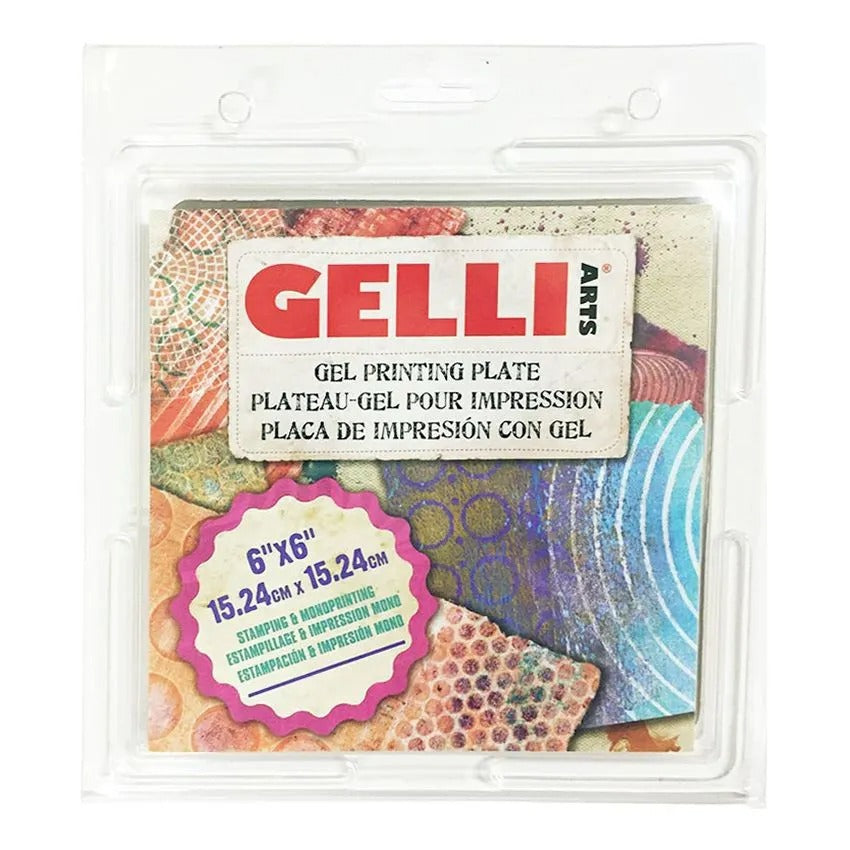 Gelli Arts Gel Printing Plate 6 X 6 Nch (152x152mm)
