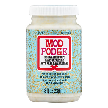 Mod Podge Dishwasher Safe Glitter 8Oz/236Ml Cs27593