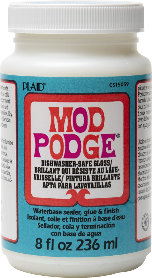 Mod Podge Dishwasher Safe Gloss 8oz/236ml Cs15059