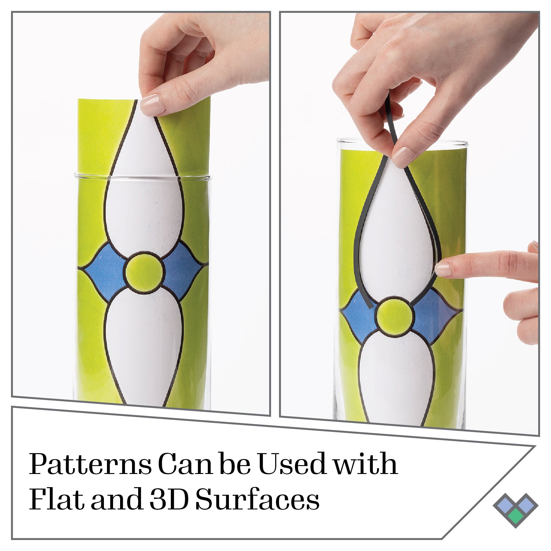 Plaid Gallery Glass Pattern Pack Scenery Pk 16 19773