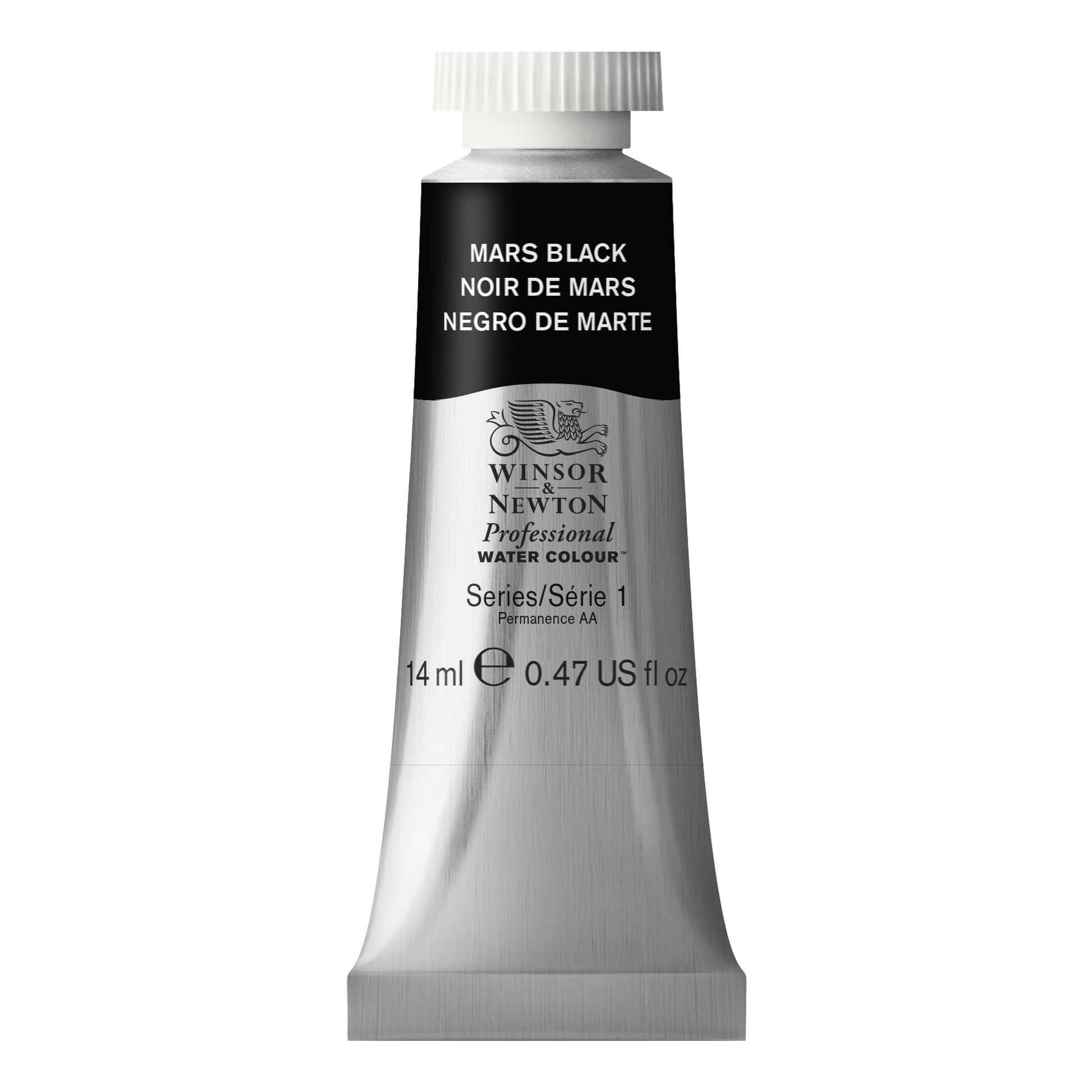 Winsor and Newton Professional Watercolour 14Ml Mars Blk 386 S1