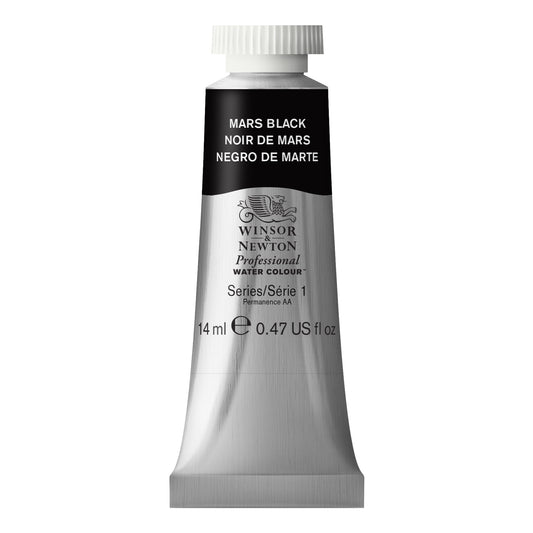 Winsor and Newton Professional Watercolour 14Ml Mars Blk 386 S1