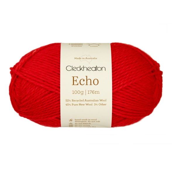 Echo 10ply 100g Mars Red