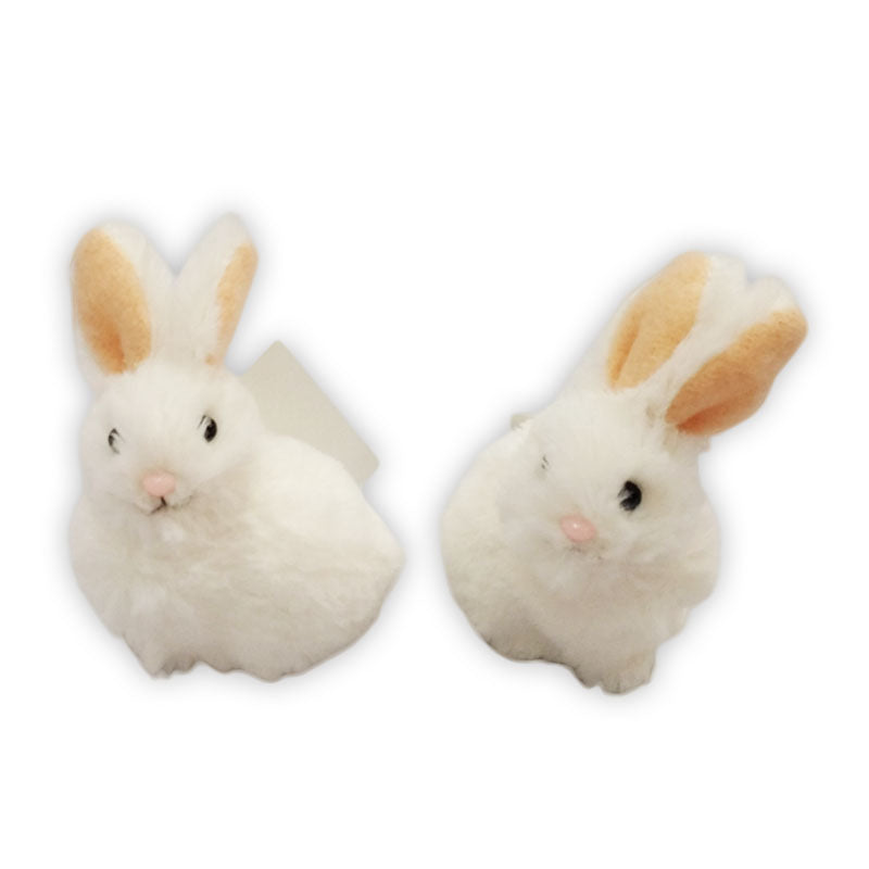 Easter Bunny-white Plush 9cm