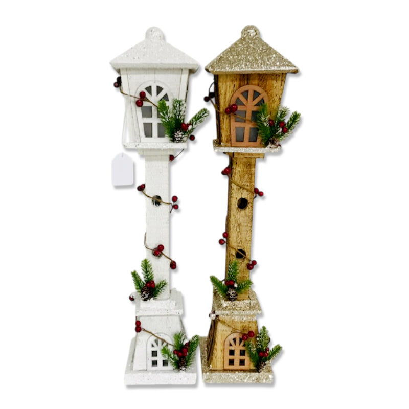 Wooden Street Lamp 60cm+10Led
