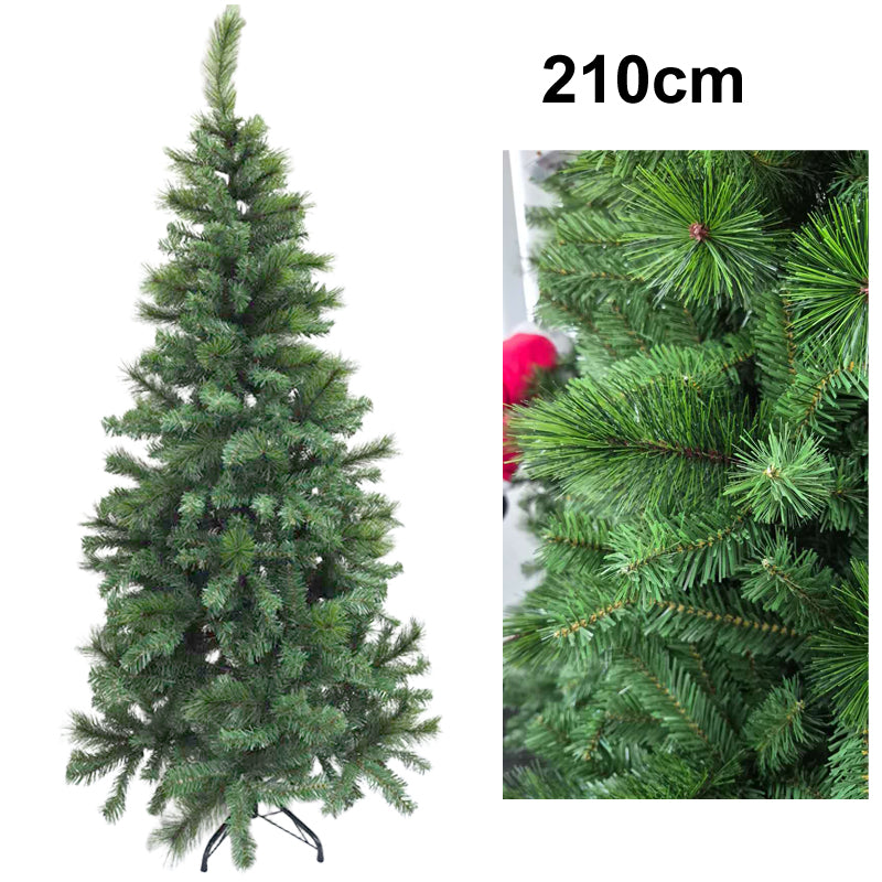 Xmas Tree Mixed Leaf 210cm 803Tips
