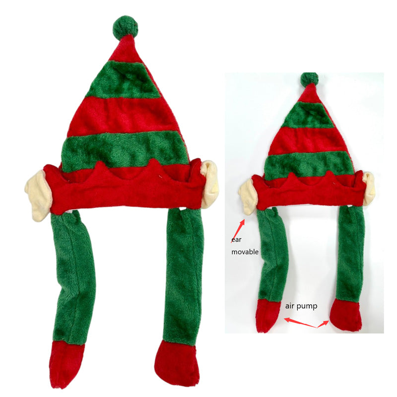 Elf Hat W/Movable Ears