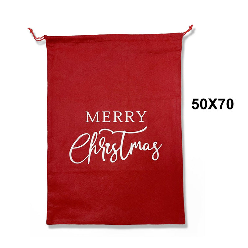 Xmas Sack Draw-String 50X70cm