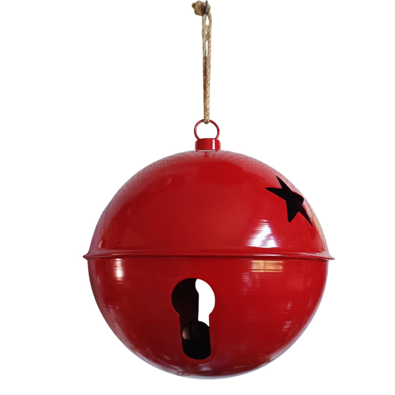 Xmas Bell Giant 28.5X33cm Red