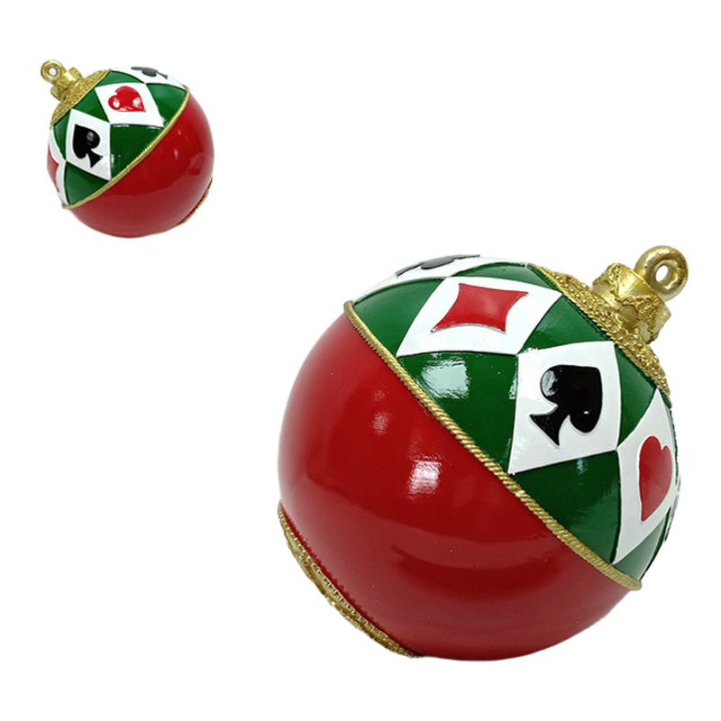 Resin Giant Bauble 24.5X24.5X24cm