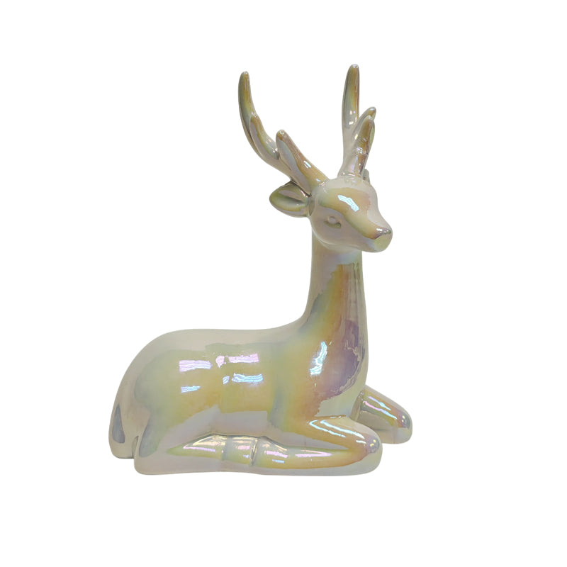 Porcelain Reindeer 6.7*12.8*16.2cm