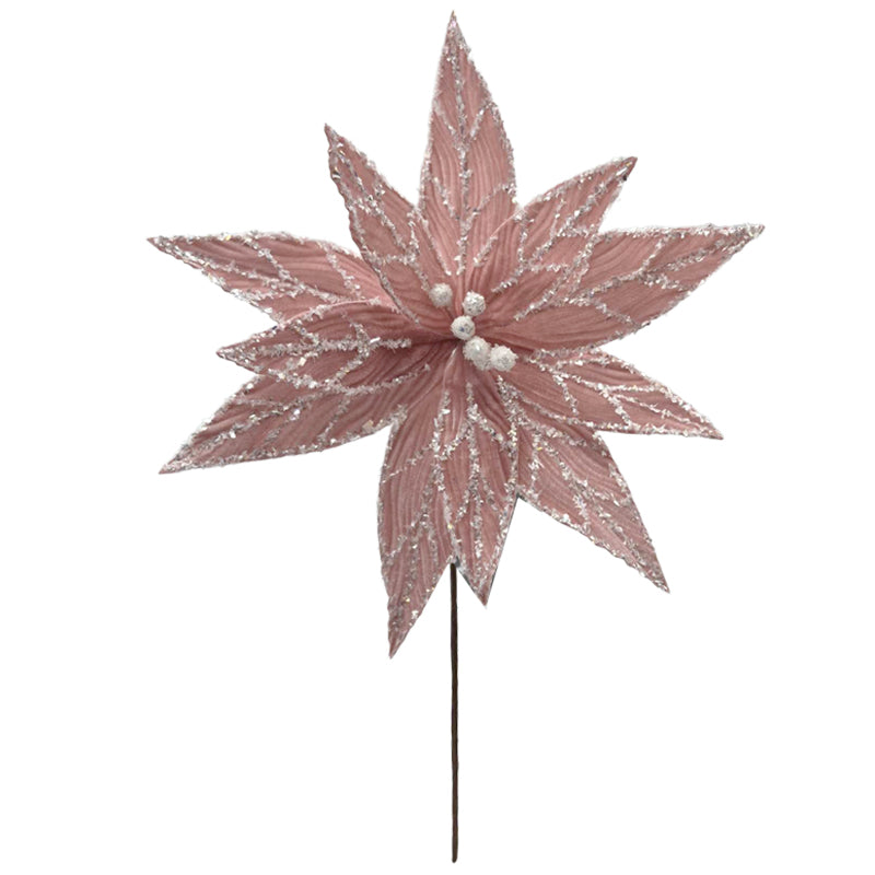 Xmas Flower 40*42cm Pink