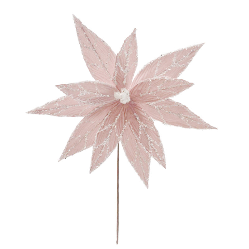 Xmas Flower 40*42cm L. Pink