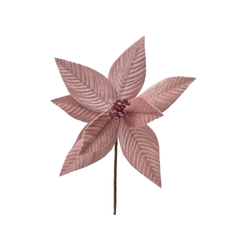 Xmas Flower 19*24cm Pink