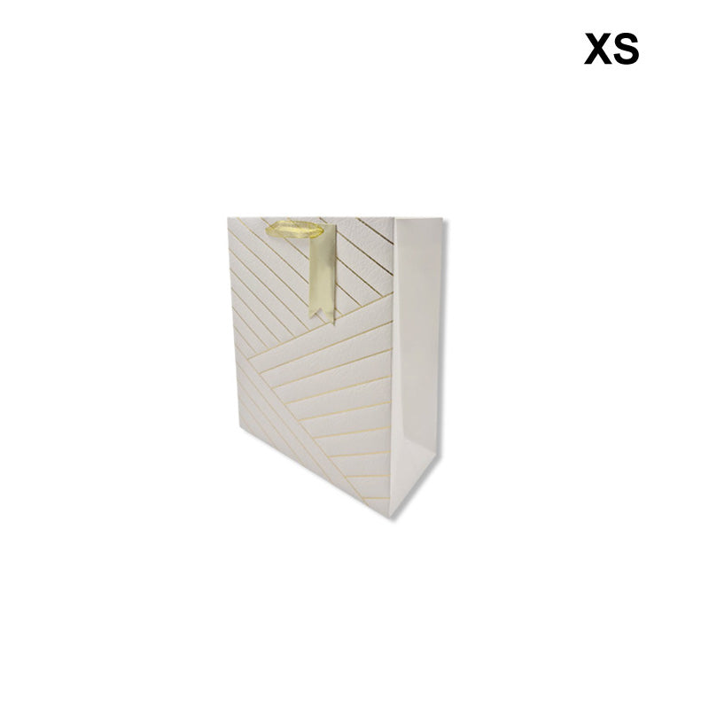Gift Bag Embossed Gold Stamp Xs 11.1*13.7*6.2cm