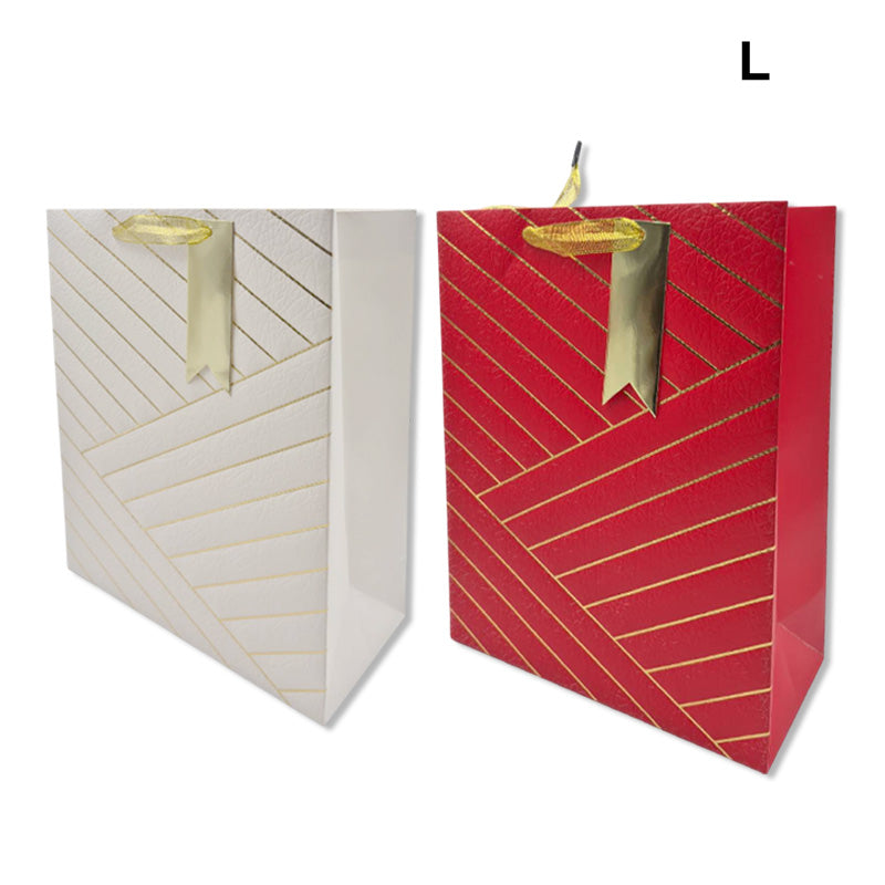 Gift Bag Embossed Gold Stamp L 26*32*10cm