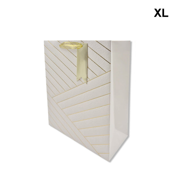 Gift Bag Embossed Gold Stamp Xl 31X12X42 cm