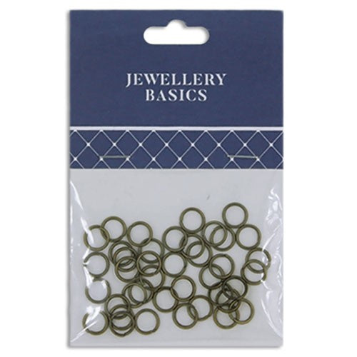 Jump Ring 7mm Boho Gold 40pcs