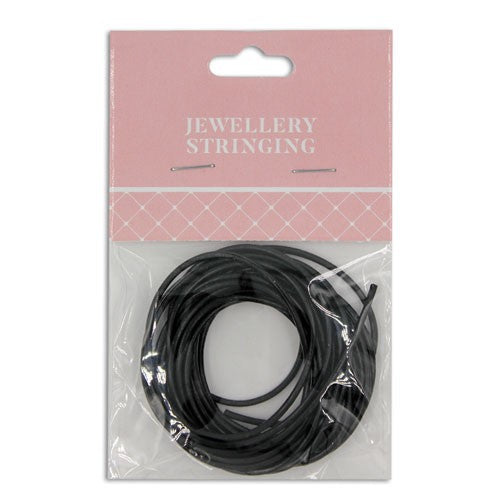 Genuine Leather Cord 1.5mm Black 2m