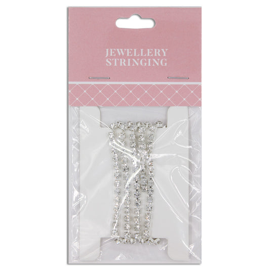 Chain Small Small Silver Clear