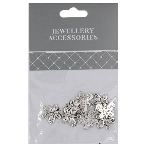 Charm Butterfly 13mm 8pcs