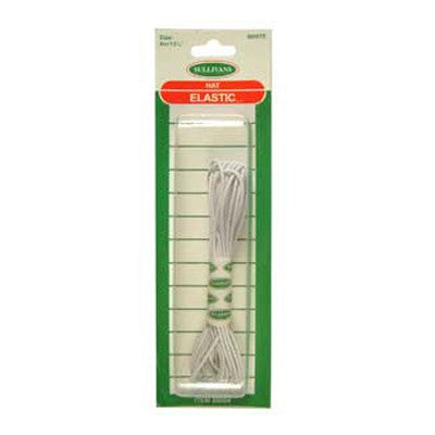 Hat Elastic White 4mt