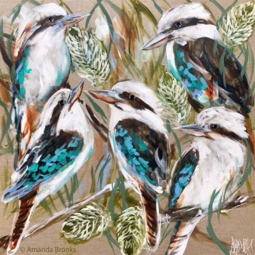 Coaster Kookaburra & Banksia