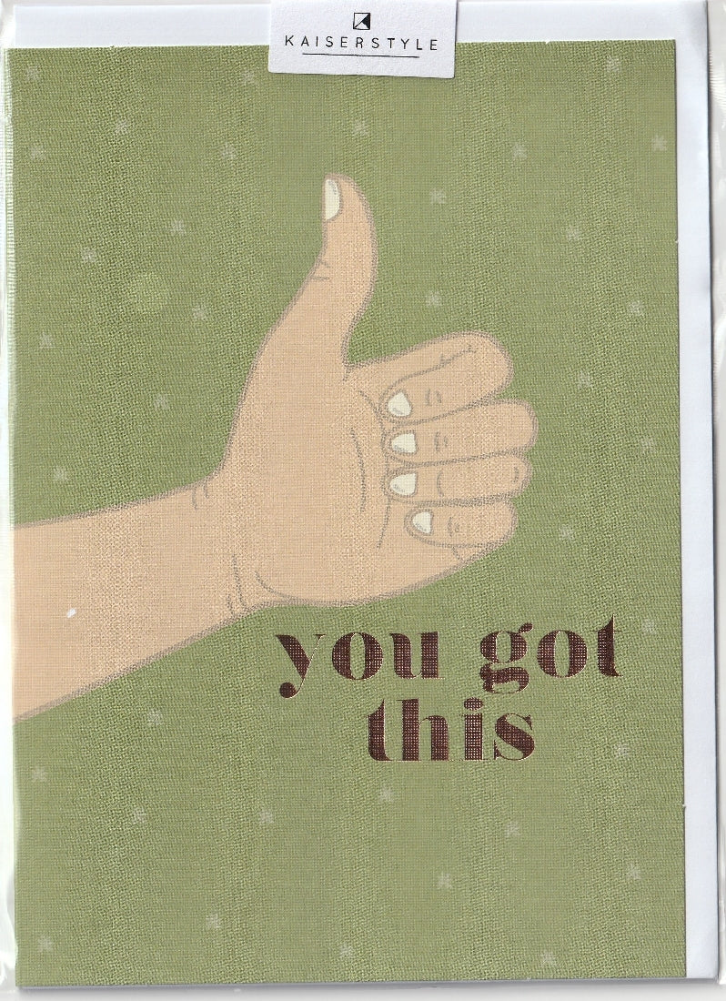 K Style Card - You Got This